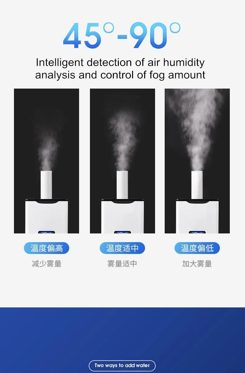 110v-220v 18l Luftbe feuchter großer Luftbe feuchter Smart Sterilisation Desinfektion nebel hersteller Lufter frischer industrieller Heimgebrauch – Detail 6