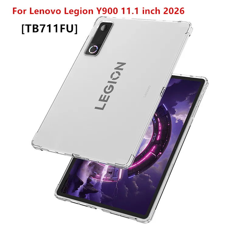 Enhanced Protective Clear Tablet Case with Soft Airbag Cushioning