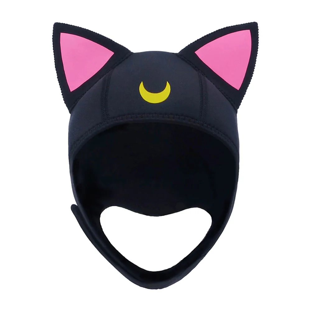 Diving Cap Cartoon Cute Animal Thermal Dive Cap Snorkeling diving hood Swimming Free Diving Deep Ear Protection Warmth
