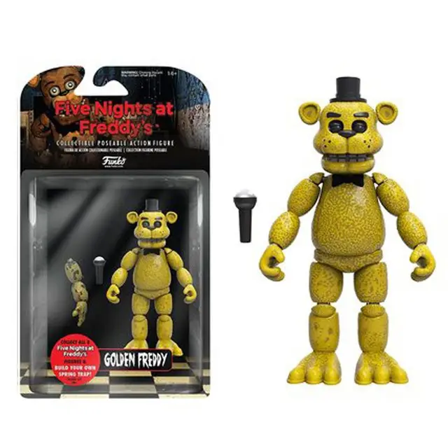 GOTEDE Toy Gift Movable joints Sister Location Funtime Chica Freddy Bear  Figure Toy Rabbit Car Decorations Action Figure Figures Model Five Nights  at Freddy's Collectible Model