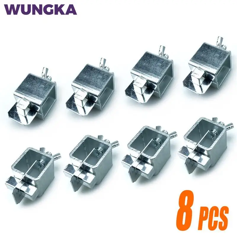 Welding Accessories Clamp 8pcs Stainless Steel Butterfly Valve Welding Clamps Holder Positioner Fixture Weld Holders Tool Alignment