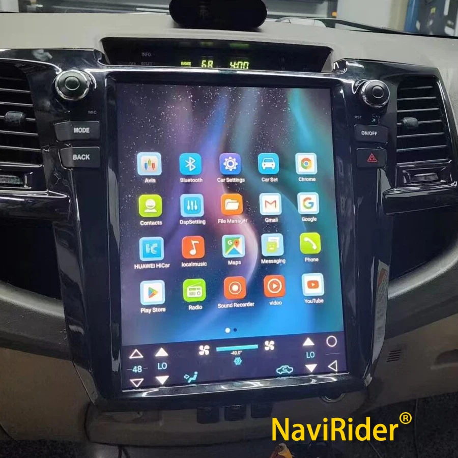 

256 ГБ CarPlay для Toyota Fortuner Hilux Revo 2005-2014 Android 13 Tesla Style Smart мультимедийный видеоплеер Радио Навигация