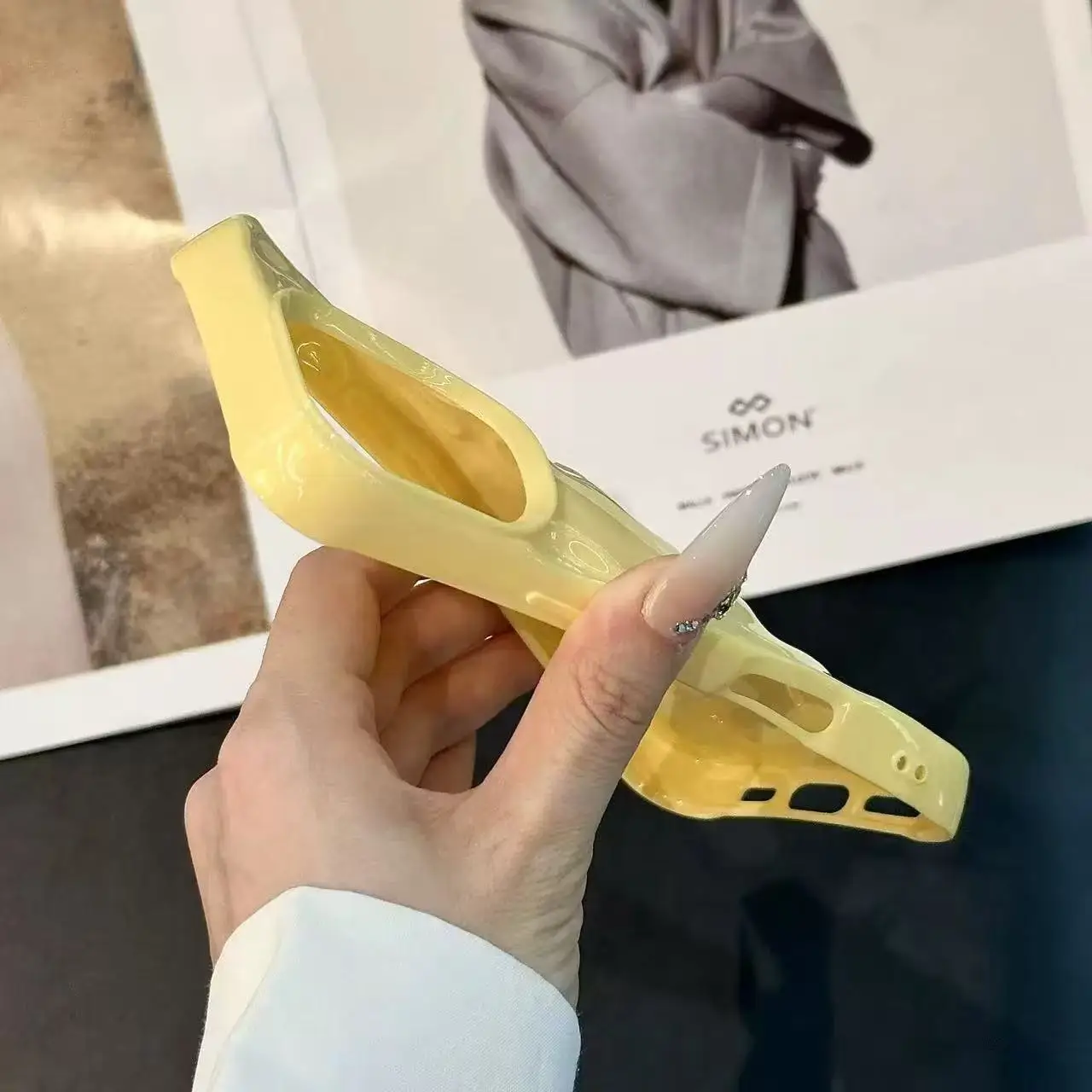 3D Luxury Silk Wavy Pattern Soft Phone Case