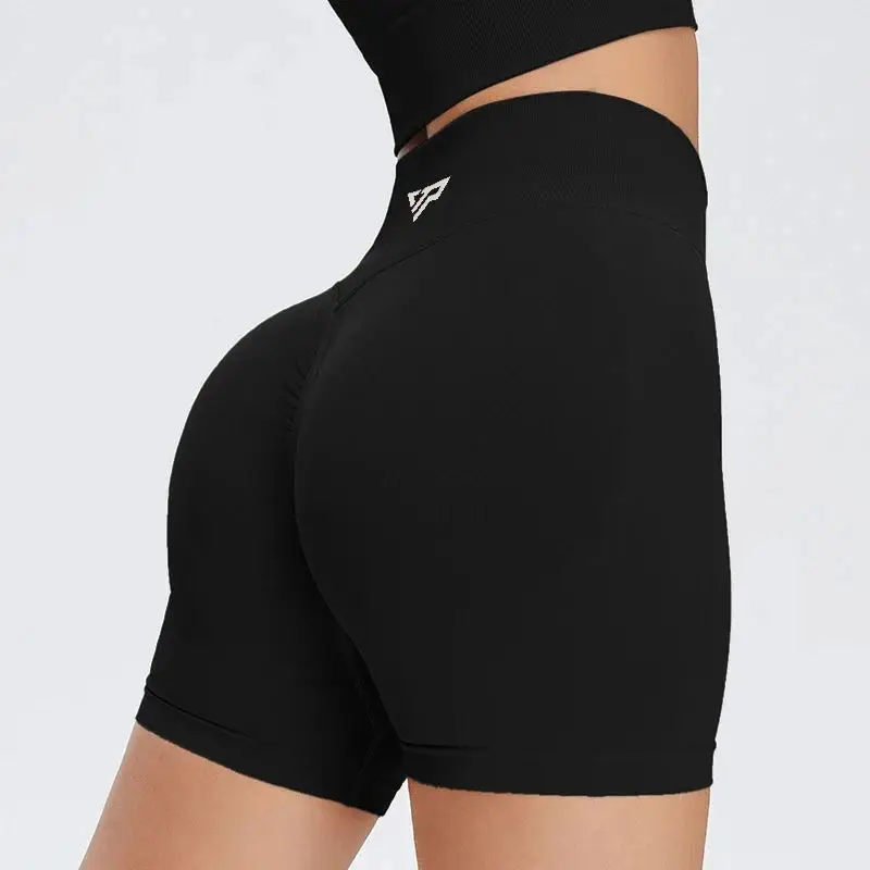 Women Workout Gym Short Scrunch Butt Booty Shorts High Waist Yoga Short Workout New Core Scrunch Seamless Shorts Pump