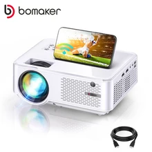 

BOMAKER C9 LED Projector Android WIFI Full HD Supported 1080P 300inch Big Screen Projector Home Theater Smart Video Beamer