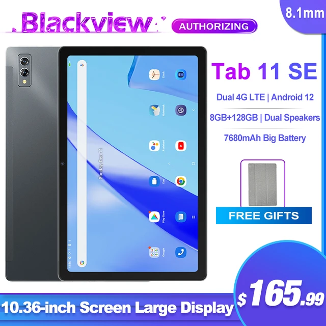 Blackview Tab 16 Tablet 8gb+256gb 11''2k Fhd+ Display 7680 Mah Android 12  Unisoc T616 Octa Core 4g Tablet Global Version - Tablets - AliExpress