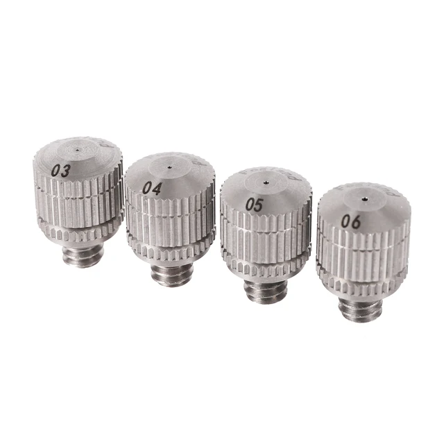 0,3/0,4/0,5/0,6 Mm Alacsony Nyomású Porlasztó Fúvóka Katomizáló Hűtő Permetezőgép 303 Rozsdamentes Acél Öntözés Sprinkler - Image 3