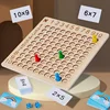 Montessori Multiplication Wooden Board Game Kids Learning Educational Toys 99 Multiplication Table Math Addition Teaching Aids 1