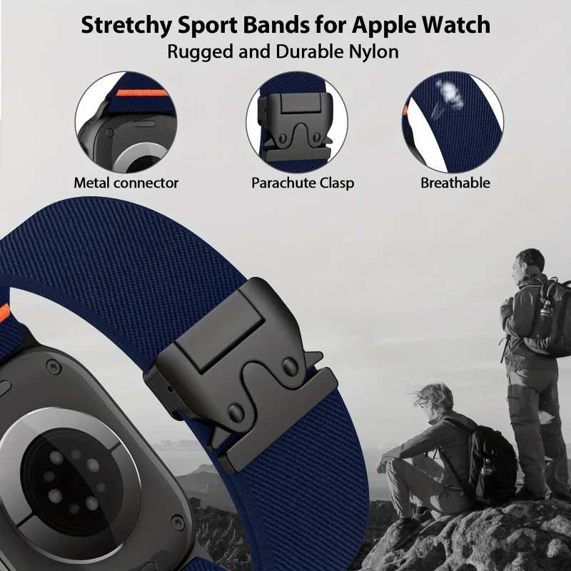 รูปสินค้า สายรัดนาฬิกาแบบ Parachute สำหรับ Apple Watch