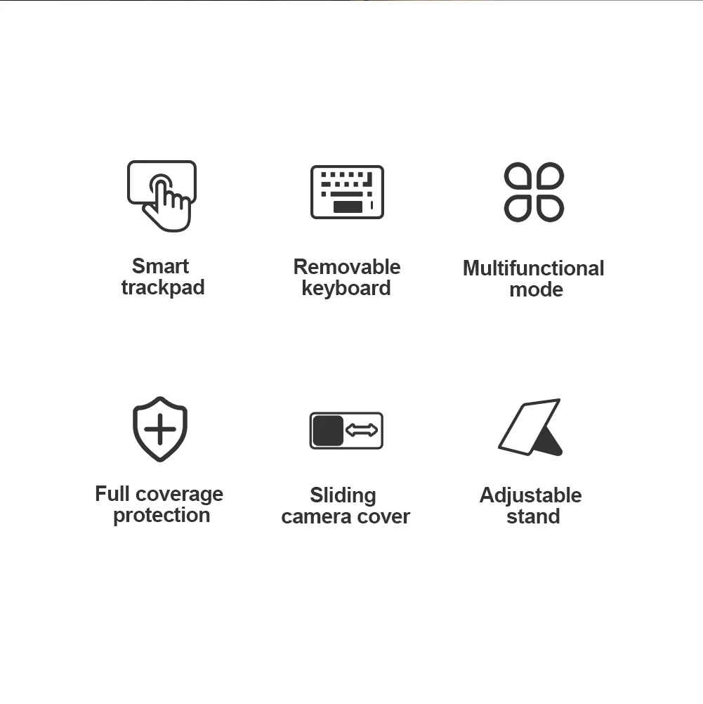 nillkin para samsung galaxy guia caso caso teclado bluetooth para guia fe touch pad caso de proteção