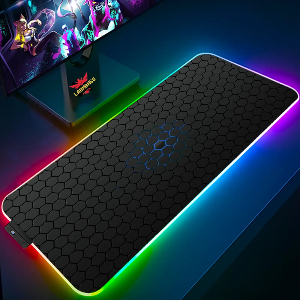 

Geometric Setup Gaming Accessories Pc Gamer Extended Pad Mouse Mats Desktops Desk Mat Mousepad 900x400 Keyboard Xxl Office Mause