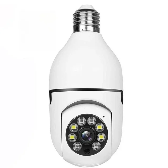 ICSEE 2MP Wifi Bulb E27 Surveillance Camera Color Night Vision 360° Rotating Automatic Human Tracking Two-way Talk Smart Home 6
