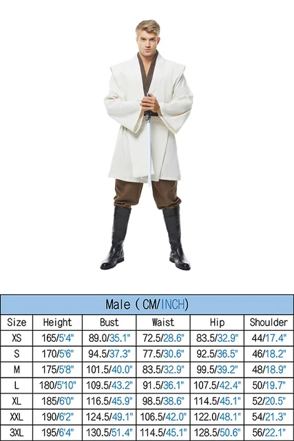 thumbnail image 1 of Disfraz de caballero Jedi para hombre, disfraz de batalla de la película Anakin, bata, capa, fantasía, uniforme, traje de carnaval de Halloween, 1 of 5