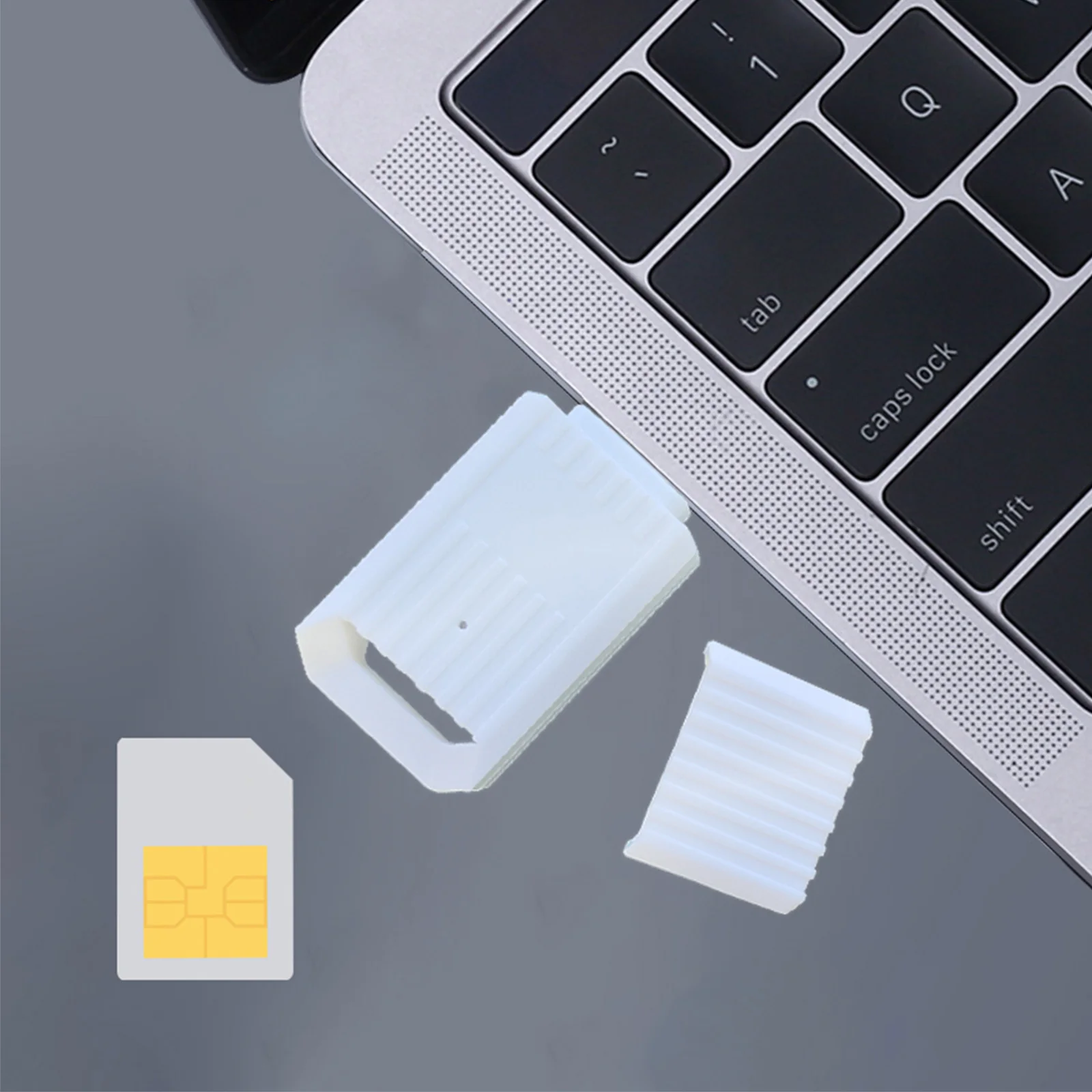 범용 Type-C SIM 카드 리더 USB 2.0 어댑터 전화 eSIM 통신 카드 작성기 휴대용 ABS 미니 동글 2026 신제품