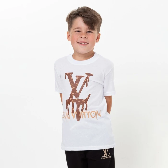 Conjunto Deportivo Para Hombre Louis Vuitton Pantaloneta + Camiseta Calidad  Nacional 15% De Descuento