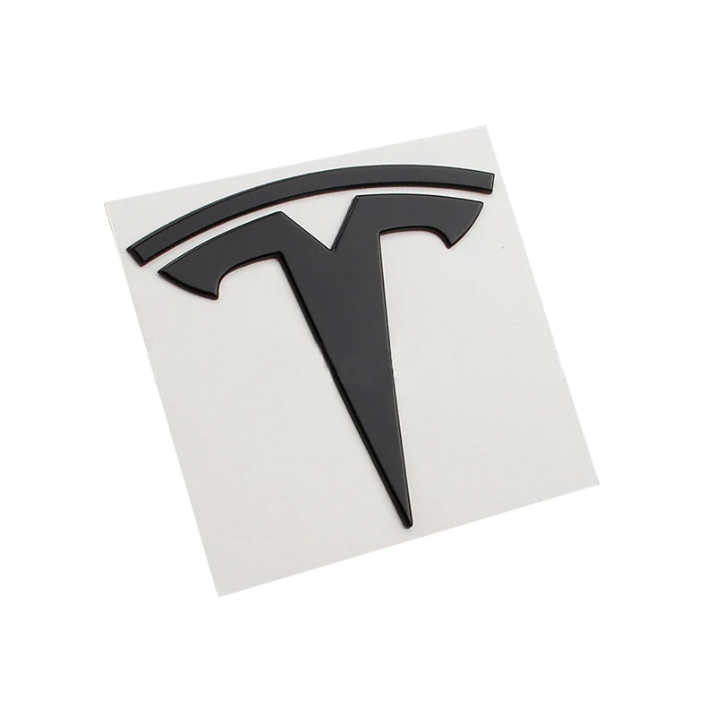 Metal Replacement Sticker For Tesla Model 3 S X Y Front Back Trunk Logo Rear Tail Mark Front Head Mark Emblem Decal Accessories best bumper stickers Car Stickers