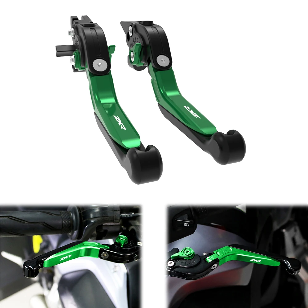 

Motorcycle Brake Clutch Levers Fit For Kawasaki Z750R 2011-2012 ZX-10R 2006-2015 ZX-6R 2007-2018 Adjustable Foldable Extendable