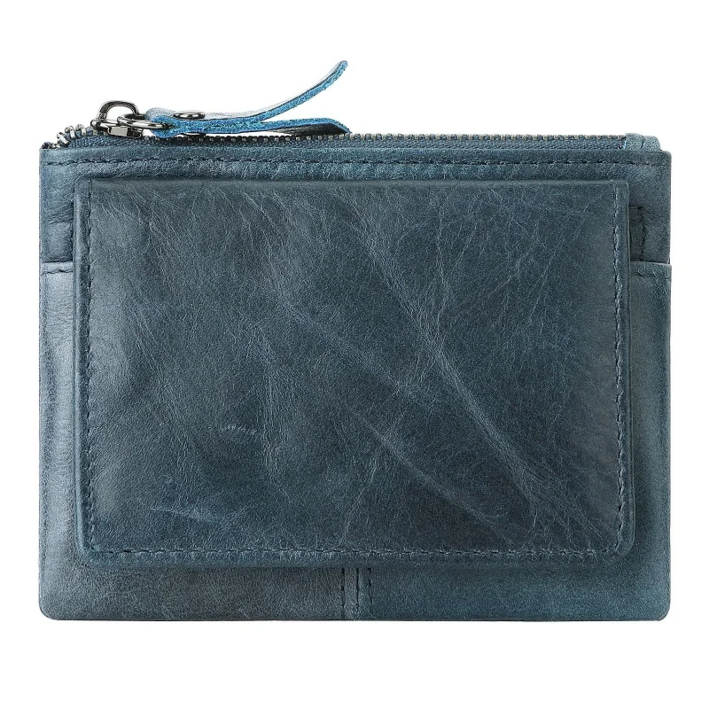 Coin Purse Retro Creative Mini Storage Bag Japanese Style Handmade Genuine Leather Multifunctional Card Holder