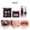 Kaleidos All In One Shimmer Lipgloss Matte Blusher Glitter Eye Shadow Palette 3Pcs Maquillage Professionnelle Set 3