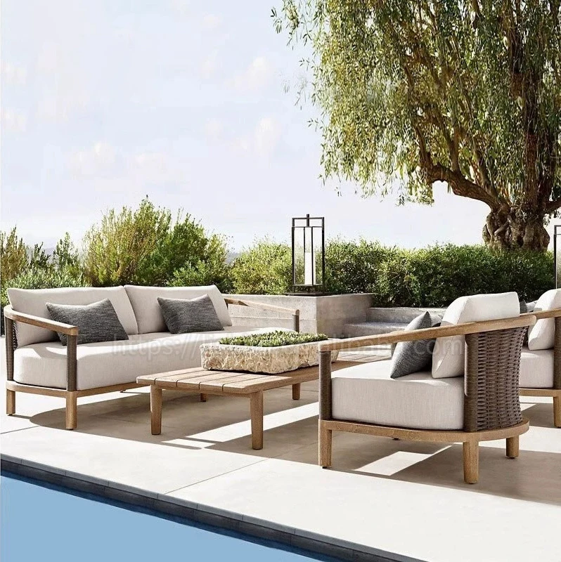 Patio Furniture Set Outdoor Luxury Modern Sets Waterproof Garden