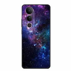 Stylish Black Silicone Soft TPU Phone Case - Fashion Photos Design for Vivo S19 Pro 5G (Picture 1)