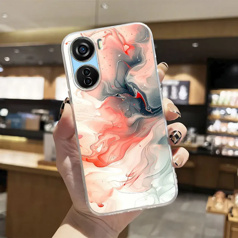 Clear Shockproof Silicone Soft Phone Case - Enhanced Protection and Style