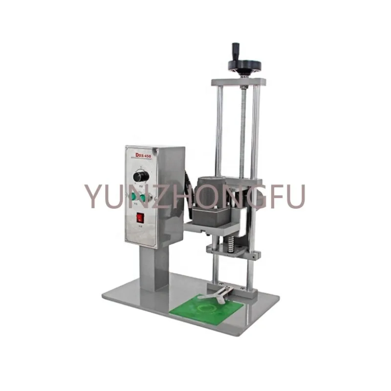 

Desktop capping machine for plastic bottle glass bottle round cover capping