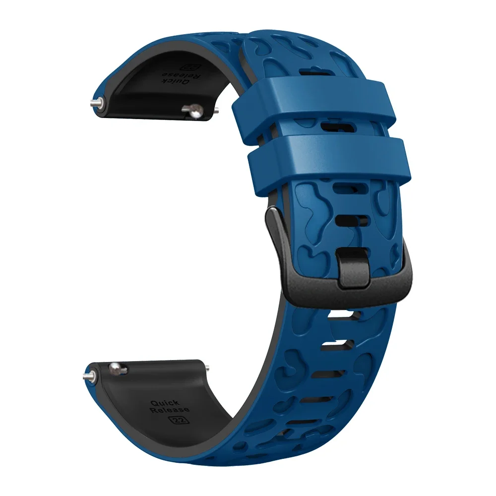 Silicone Sport Wristband – 22mm Smartwatch Strap