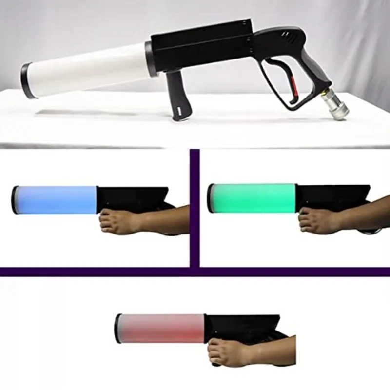 이산화탄소 가스 칼럼 총 RGB LED 디스코 Dj 말장난 웨딩 파티 LED 효과 장비 LED CO2 DJ 가스 총, 인기 판매