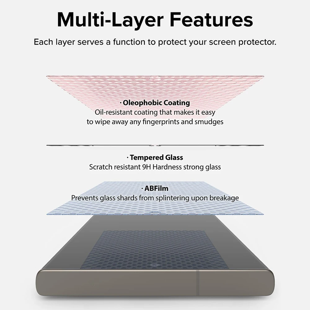 Ultra Clear Tempered Glass Screen Protector - Enhanced Transparency and Durability
