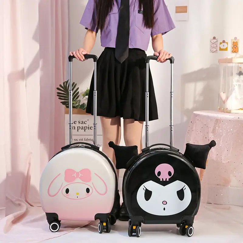 18 Inch Sanrio Children Travel Suitcase Luggage with Wheels Cinnamoroll