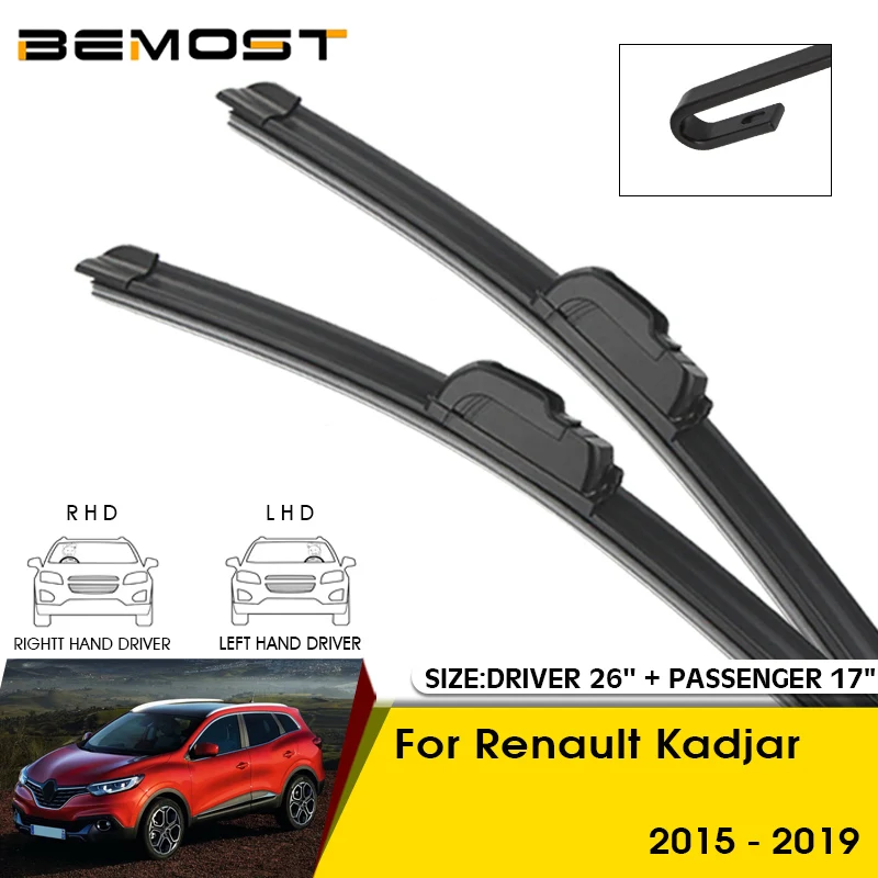 Car Wiper Blades For Renault Kadjar 2015-2019 Windshield