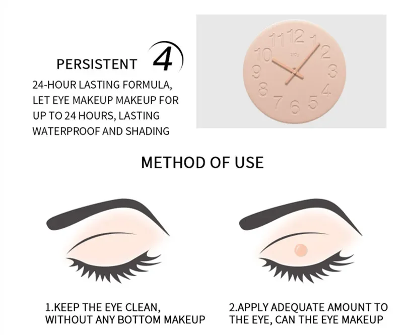 Eyes Base Waterproof Makeup Primer Gel primer gel makeup primer for Under Eye Shadow Cosmetic 5ml
