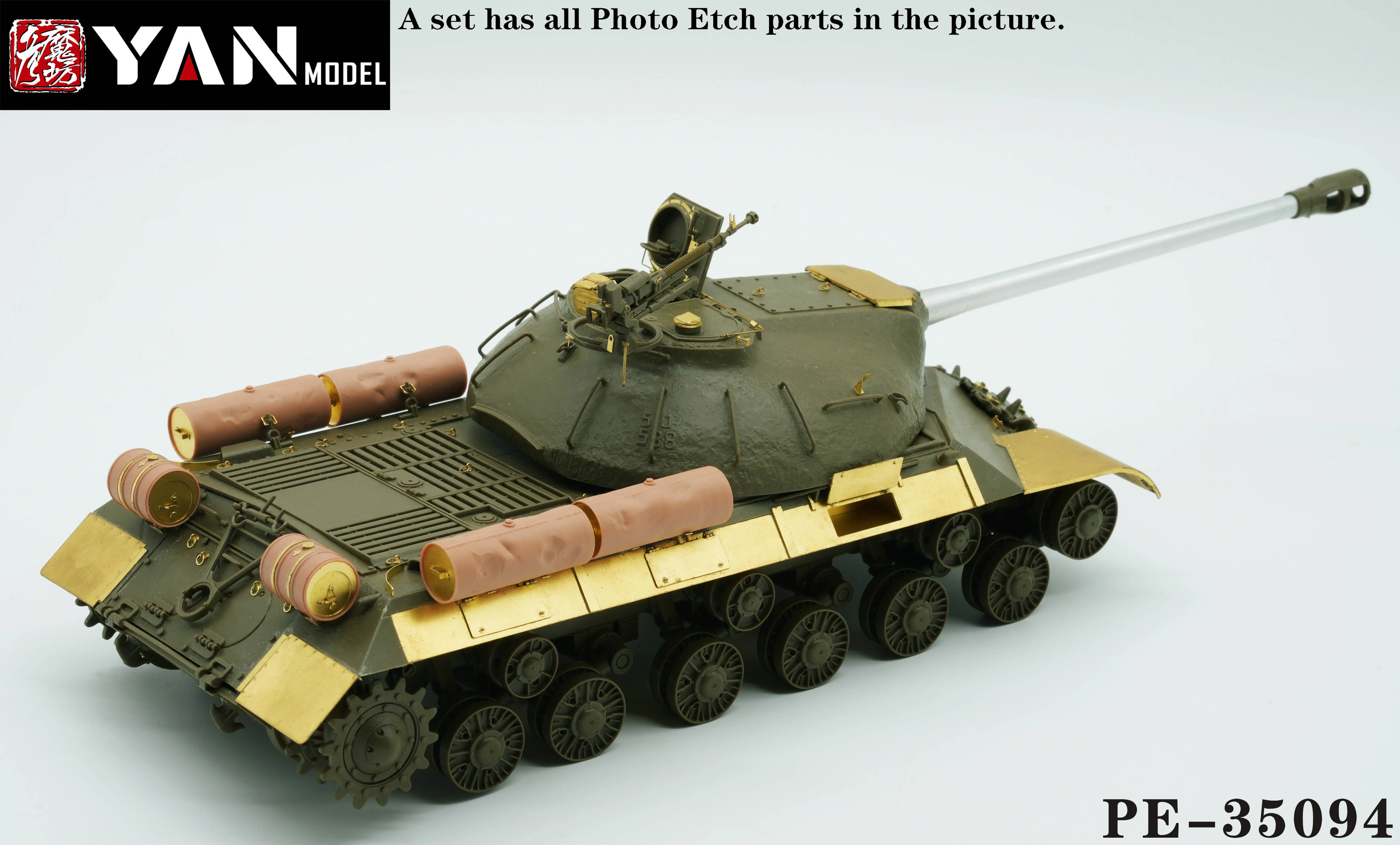 Yan Model PE-35094 1/35 Scale Photo-Etched Parts for Russian