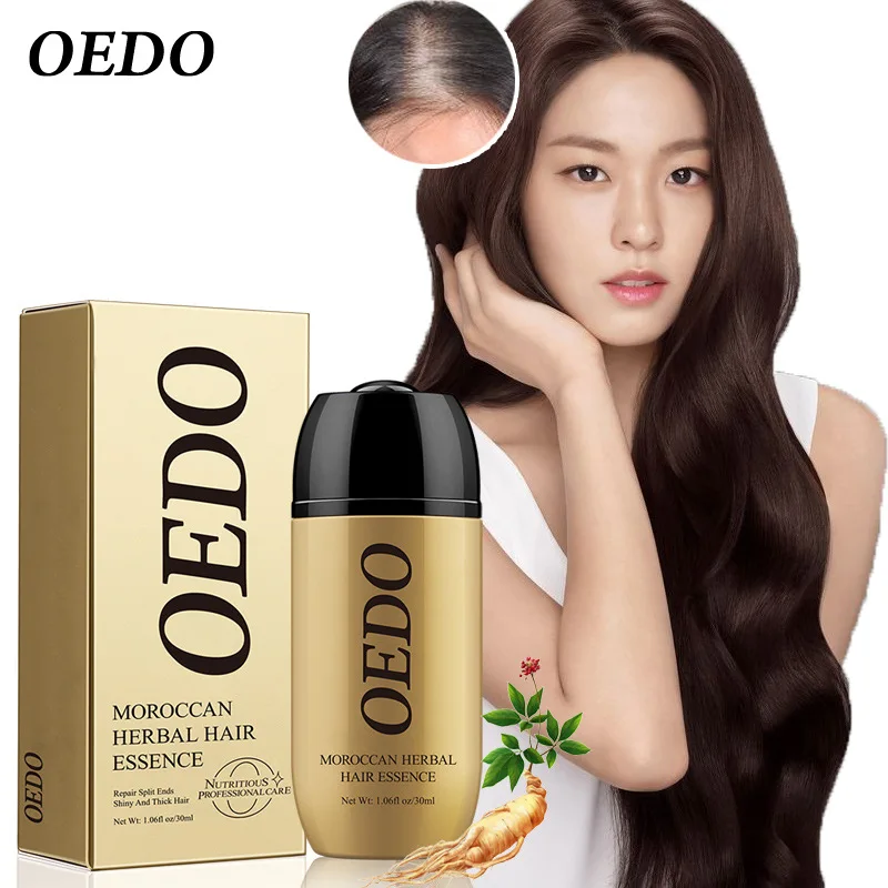 

Moroccan Ginseng Hair Growth Essence Oil Quick Repair Hair Root Prevention Hair Loss Product Repair Curly Dry Scalp Care