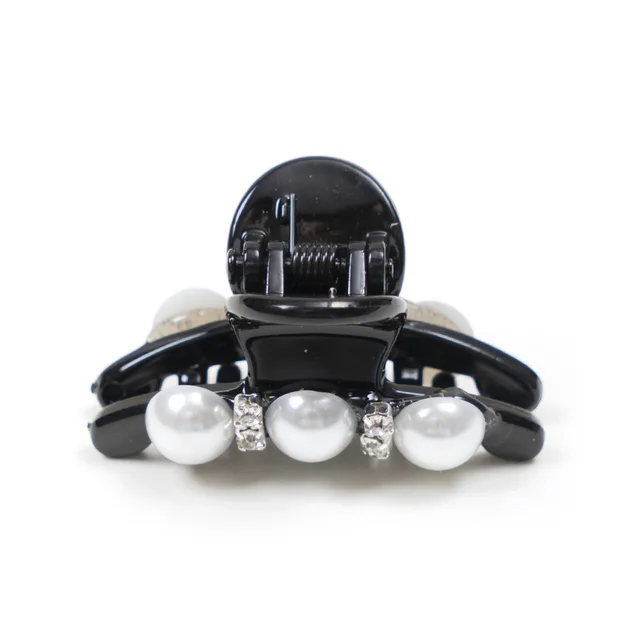 Women Girls Geometric Hair Claw Clamps Metal Hair Crab Moon Shape Hair Claw Clip Solid Color Hairpin Large Size Hair Accessories CB051
