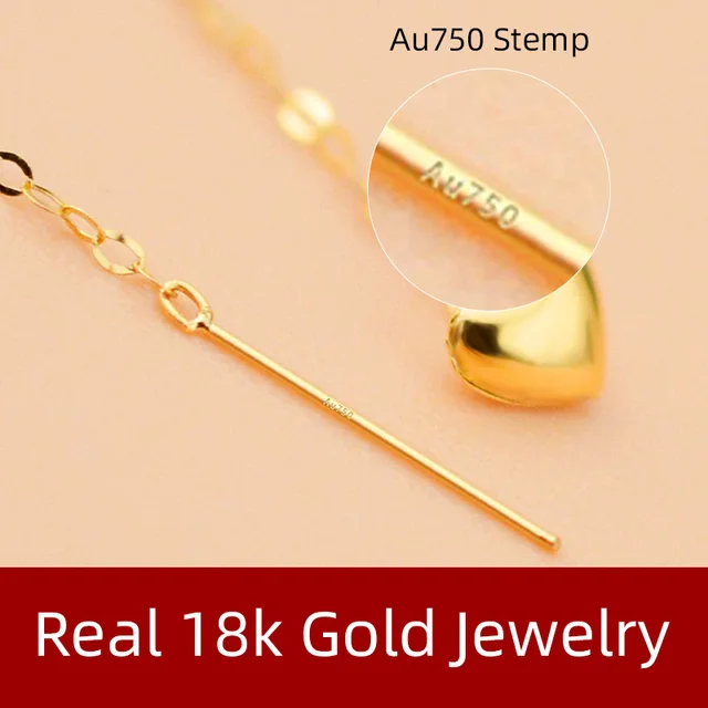 ニンフリアル18 18kゴールドドロップイヤリングAu750ファイン ニンフリアル18 18kゴールドドロップイヤリングAu750ファイン