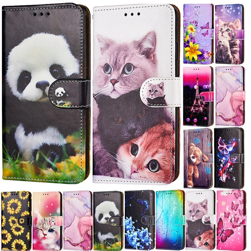 Vertolking Adolescent fiets Leather Flip Animal Print Case For Huawei Mate 3 7 8 9 10 Rs 20x 30 40 Pro  Plus G7 P30lite Nova 4e Honor 20s Phone Cover Hoesje - Mobile Phone Cases &  Covers - AliExpress