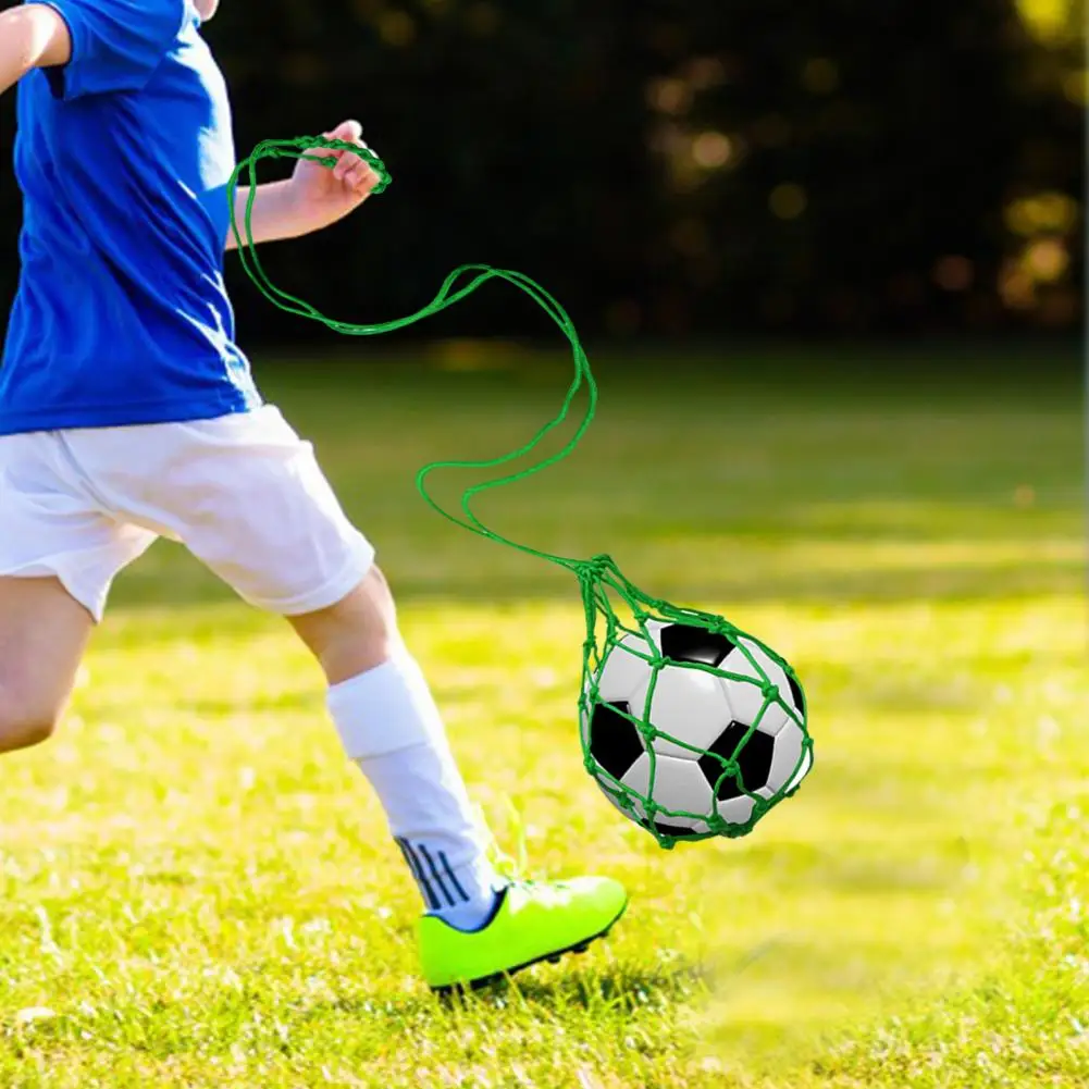 Calcio Kick Trainer Pocket-Size Soccer Trainer Pallone Da Calcio Net Kicker Solo Kick Practice Aid Per Giovani Adulti Borsa In Rete Di Nylon
