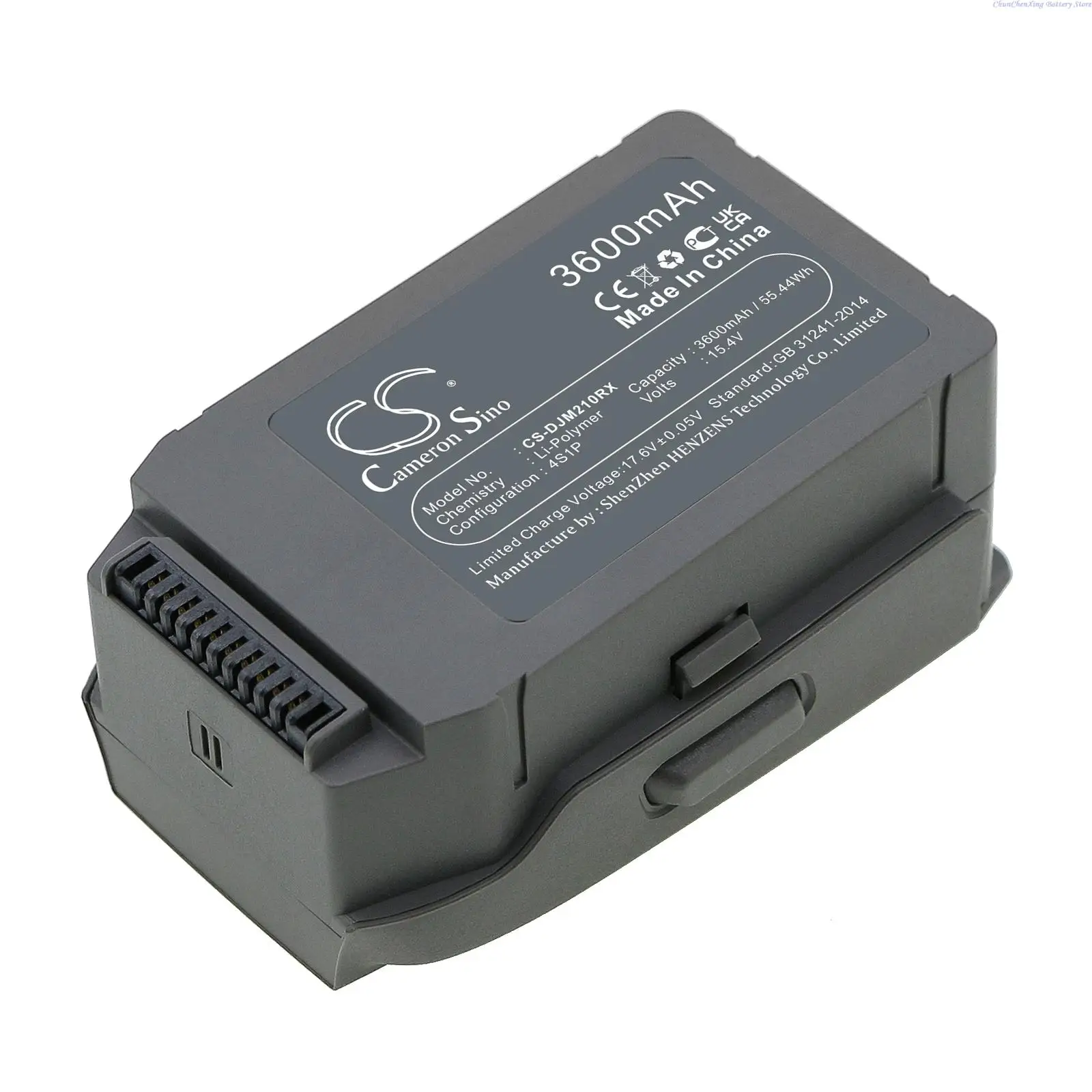 Deux batteries FB2-3850 côte à côte, avec connecteurs dorés, pour DJI Mavic 2 Pro et Zoom
