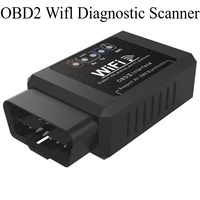 1pcs OBD II WIFI ELM327 V 1.5 Scanner OBD II Automotive Fault Detection for Supports Android and Apple 1