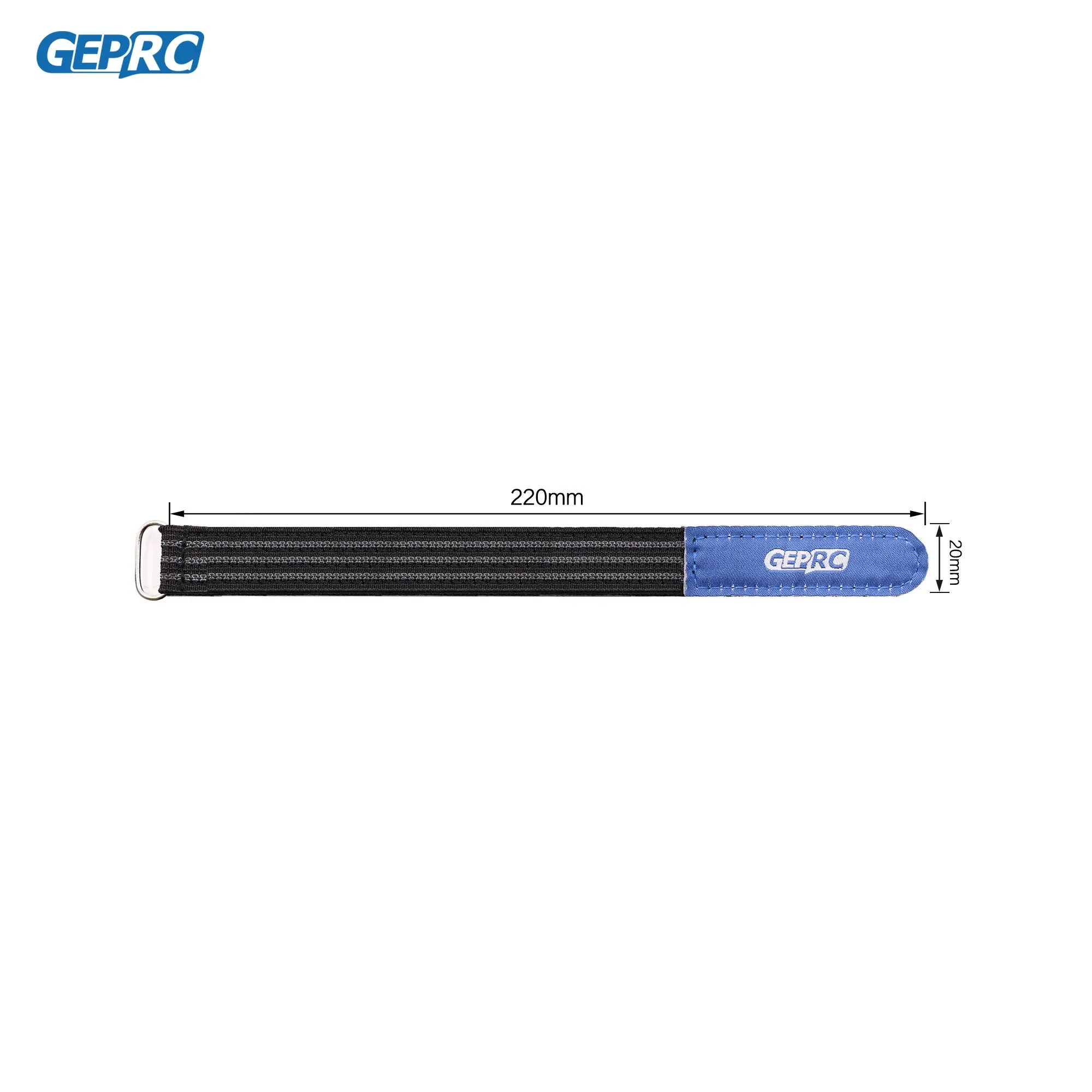 GEPRC Sticker Tape Nylon Lipo Battery Strap Belt Reusable Cable Tie Wrap for FPV RC Battery Battery Straps Ties Fixing Tools thumbnail 4
