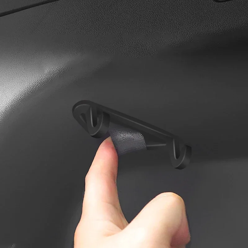 Car Rear Trunk Hook Hanger 1PCS for Tesla Model Y-Storage Bag Holder Screw Bearing Mounting Organizer Auto Accessories