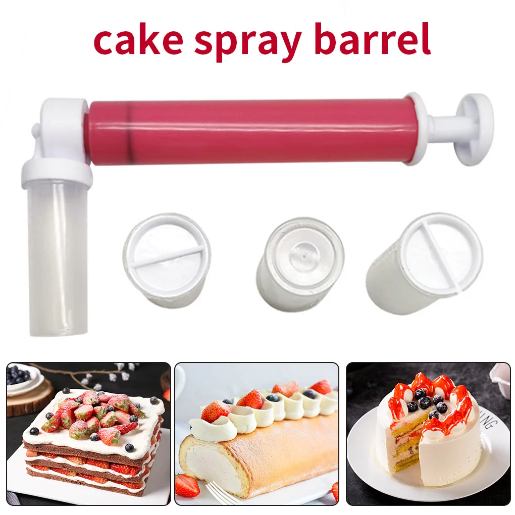 2024 Manual Cake Spray Gun Decorating Spraying Coloring Baking