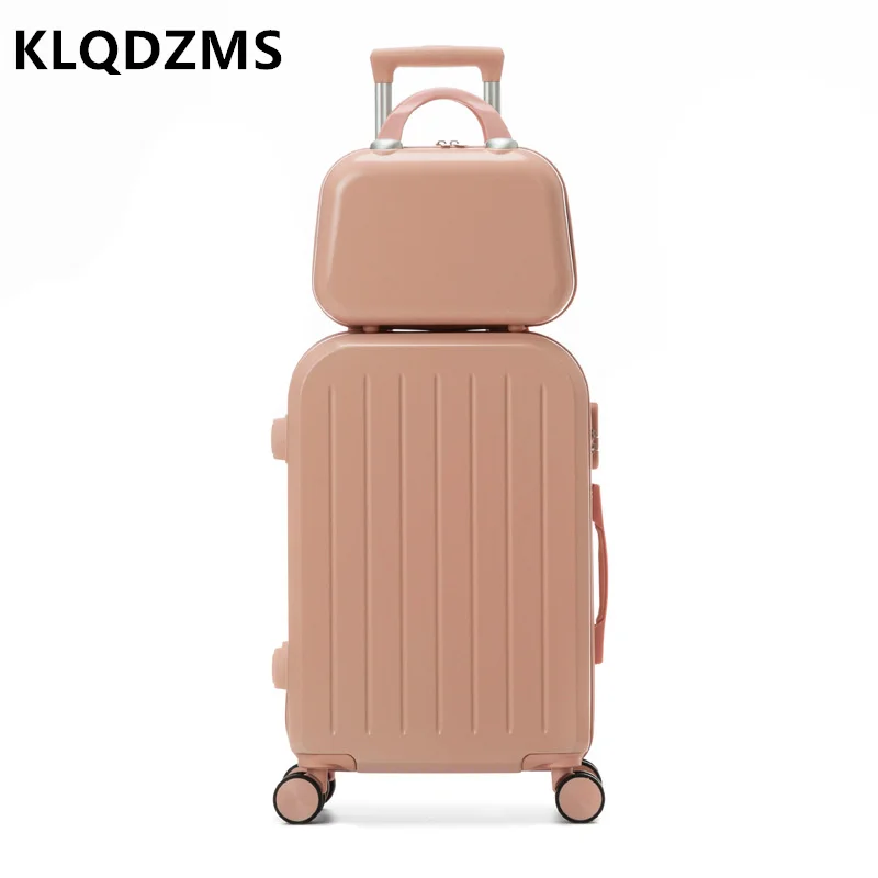 

KLQDZMS Personalized Mother Box Convenient To Carry Luggage New Trolley Case 20 Inch Mute Password Box 26 Inch Travel Suitcase