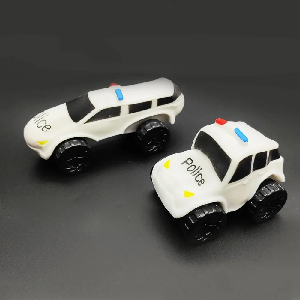 Squishy Kneading Deformed Toy Car TPR Stretch Slow Rebound Axolotl Dinosaur Police Car Squeeze Fidget Toys for Adults Kids 6