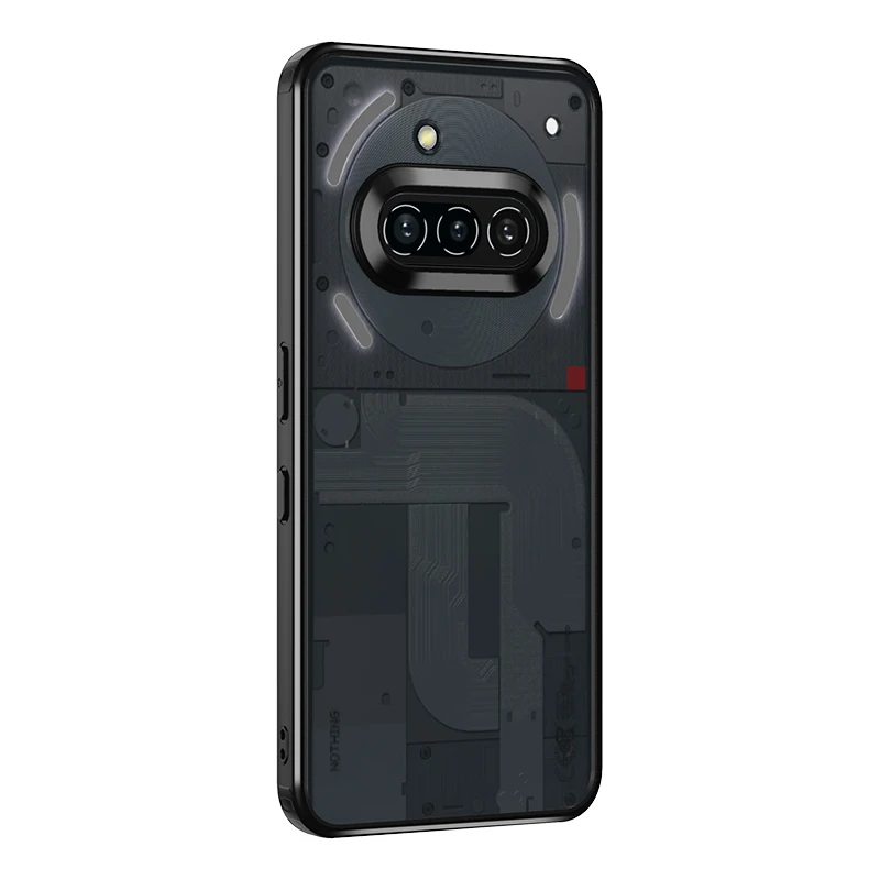 Crystal Clear Shockproof Hard PC Case with Camera Protection