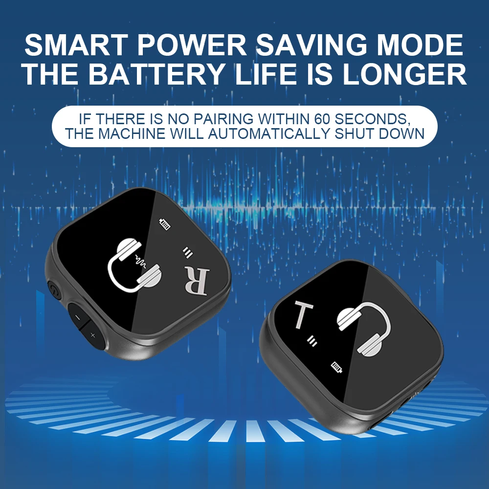 5.8G Wireless In Ear Monitor System Wireless IEM System with Transmitter Receiver Automatic Pairing Professional In Ear Monitor