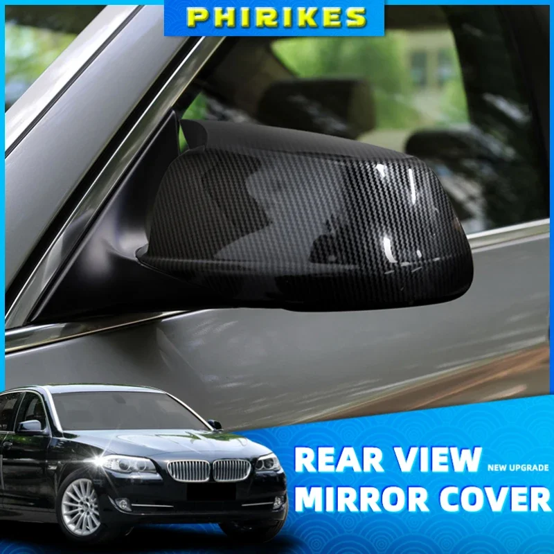 

Rearview Mirror Cap Wing Side Mirror Covers Fit For BMW 5 Series F10 F11 F18 Pre-LCI 2010 - 2013 M Performance Car Accessories