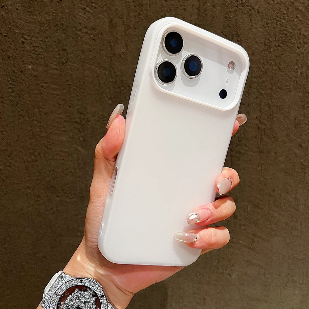 Luxury Matte Candy Color Soft Phone Case with Shockproof Silicone Bumper Cover